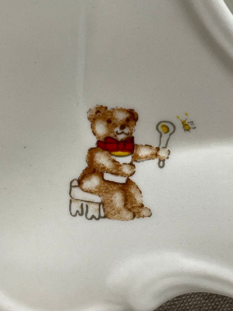 アンティーク 英国メイソンズ MASON’S テディベア陶器写真立て 新品未使用