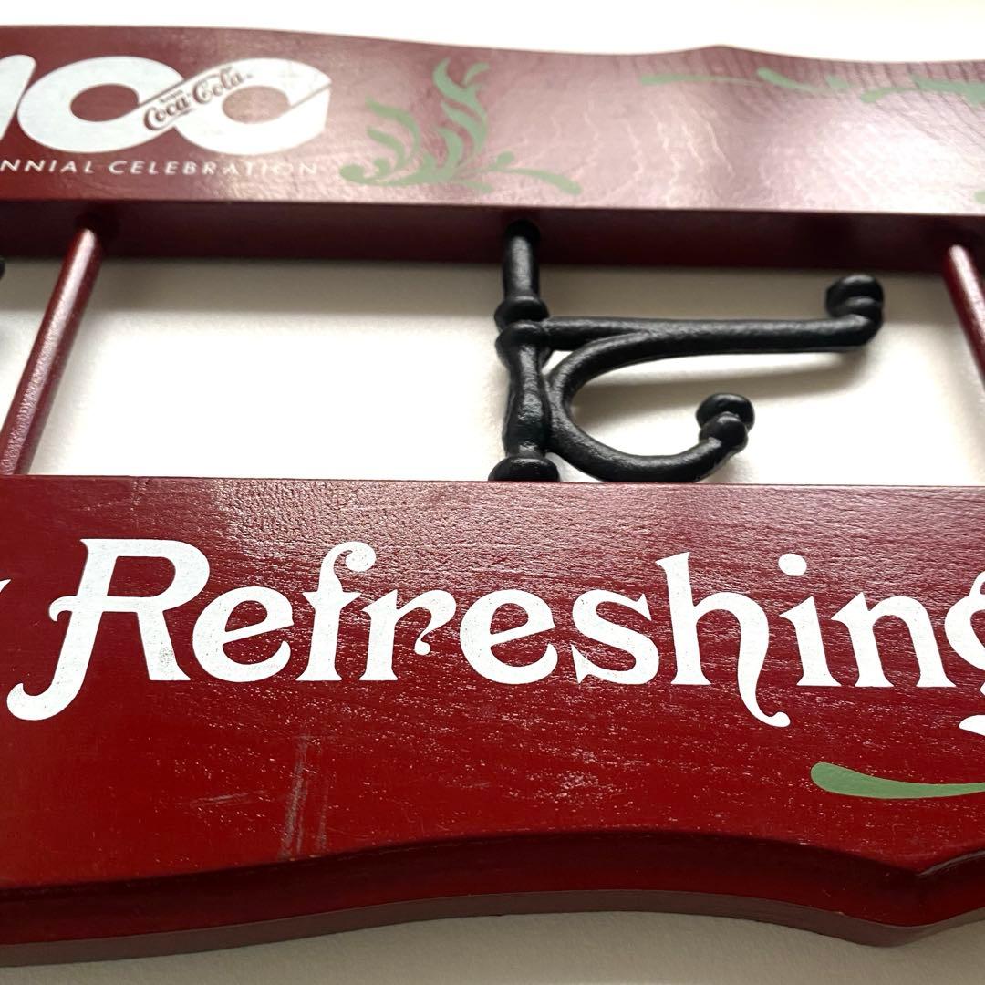 コカコーラ　100周年記念　ウォールフック コートラック　フック　壁掛けフック