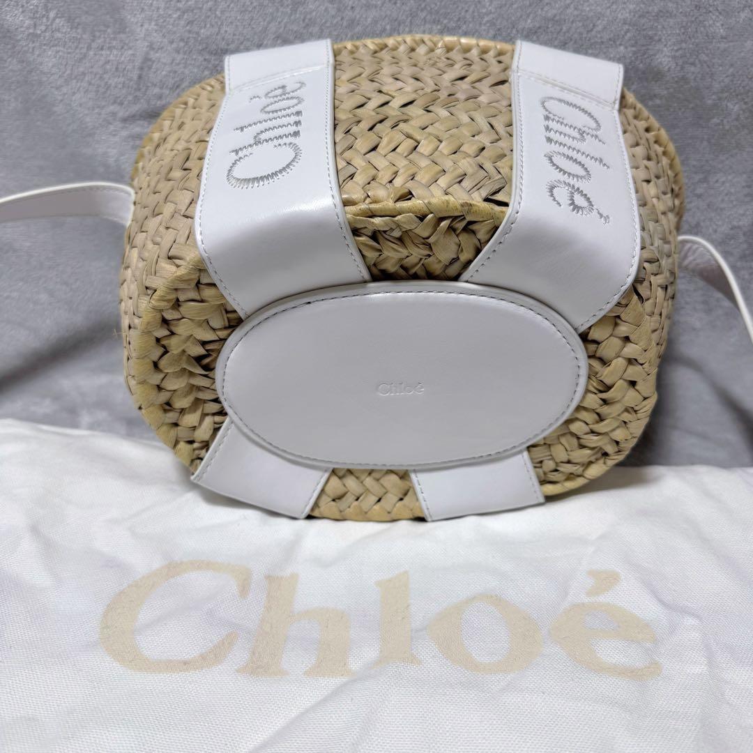 【新品未使用】クロエ Chloe ハンドバッグ 2WAY カゴバッグ