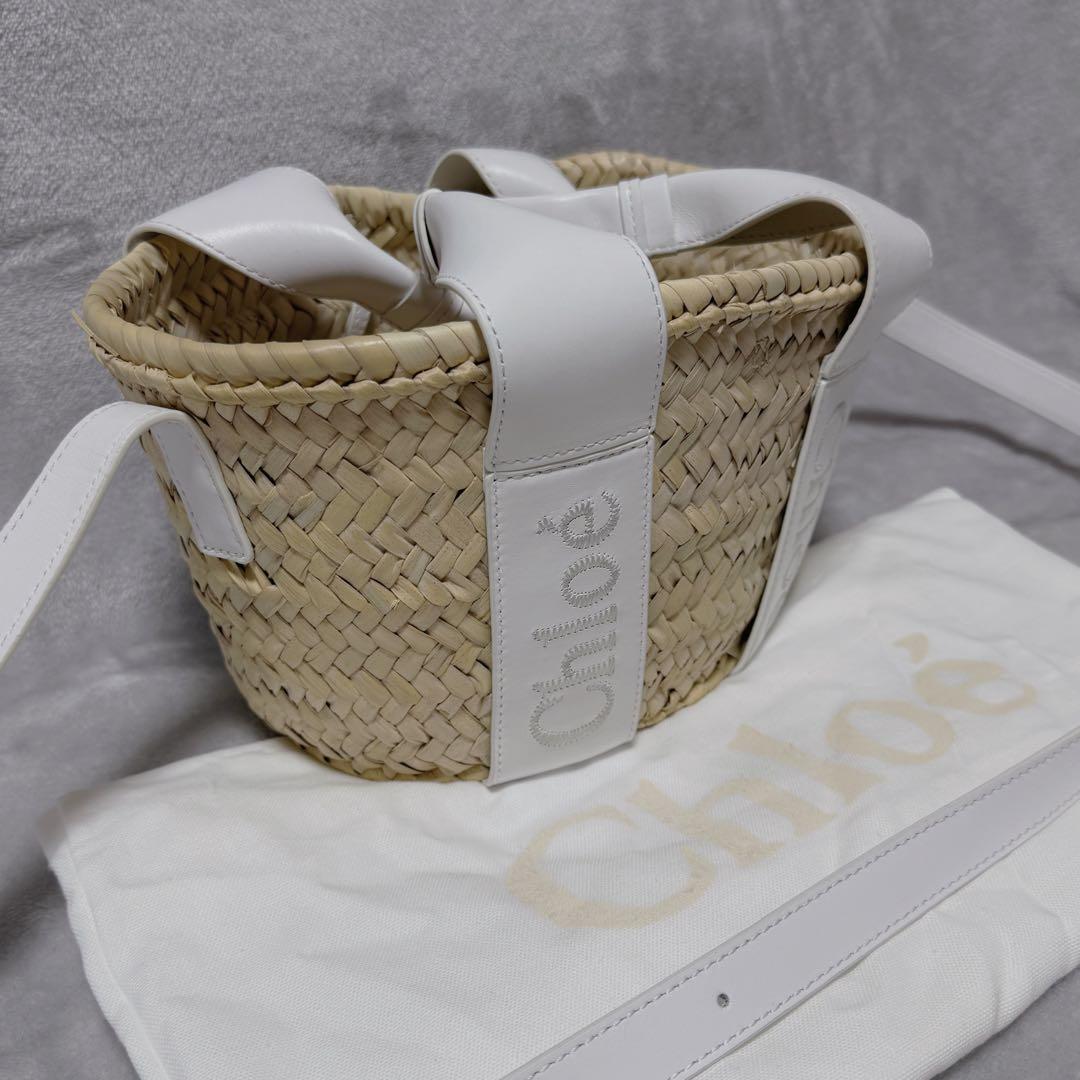 【新品未使用】クロエ Chloe ハンドバッグ 2WAY カゴバッグ