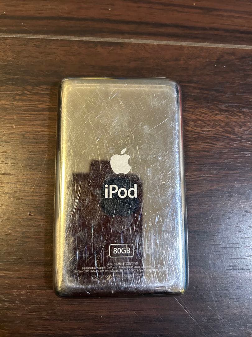 iPod classic 第6世代 80GB MB029J ジャンク 通電OK