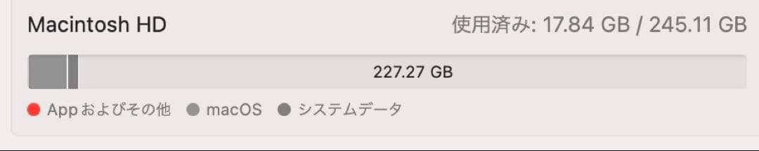 【バッテリー100%】M2 MacBook Air 256GB/8GB
