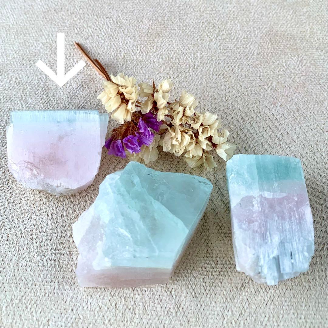 モルガマリン/バイカラーベリルG/モルガナイト×アクアマリン 原石