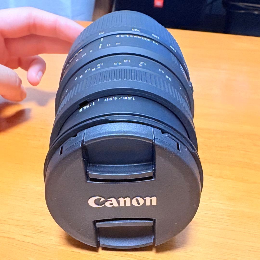 Canon EF-S 18-55mm & Sigma 70-300mmレンズ