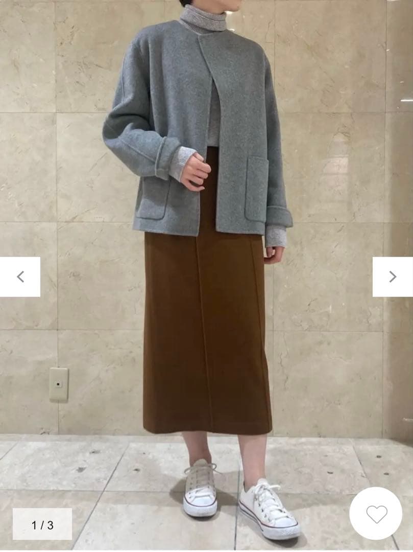 【新品】BEIGE, BUCI ショートコート　ブラック2