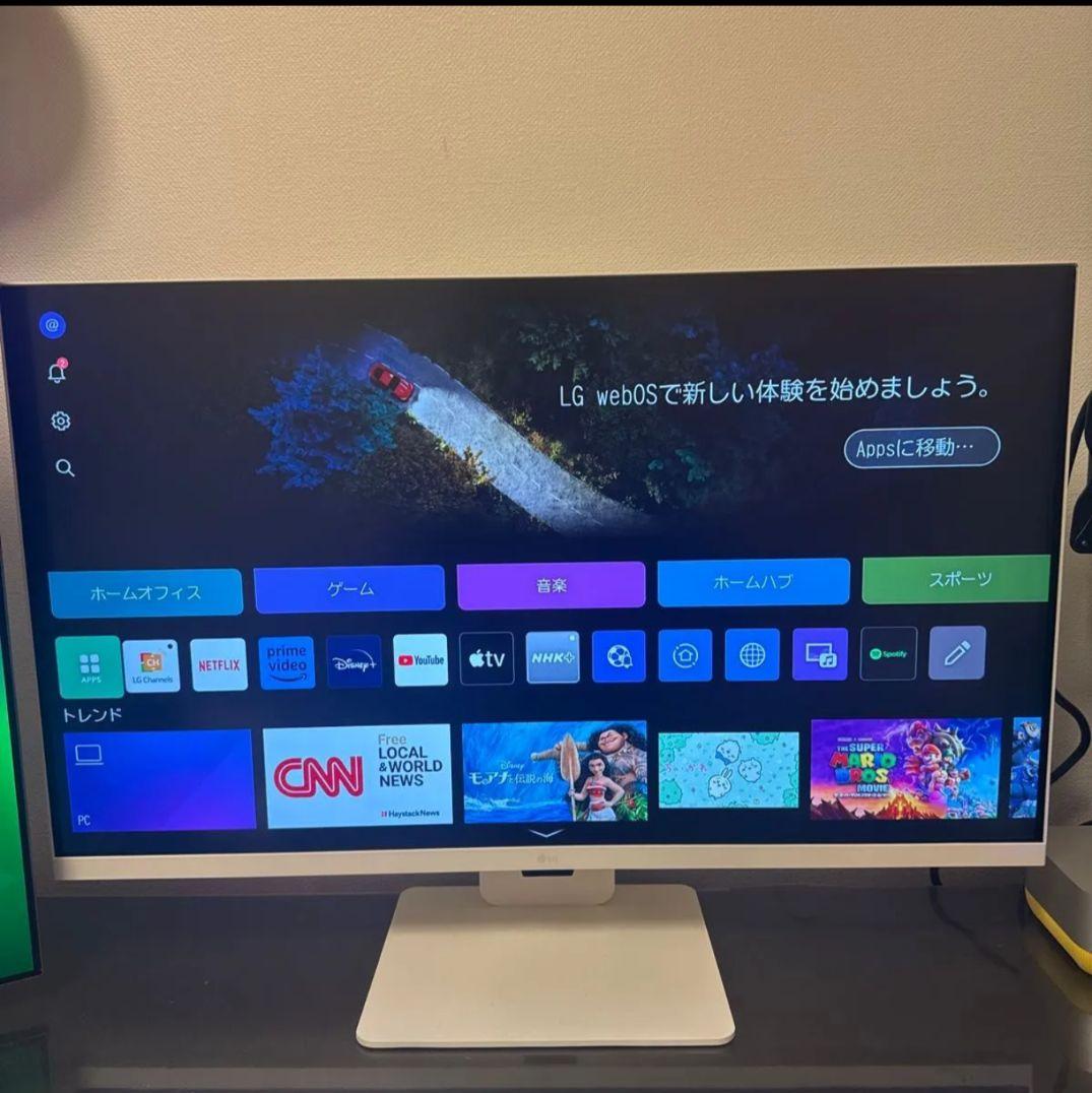 LG スマートモニター 32SR83U-W