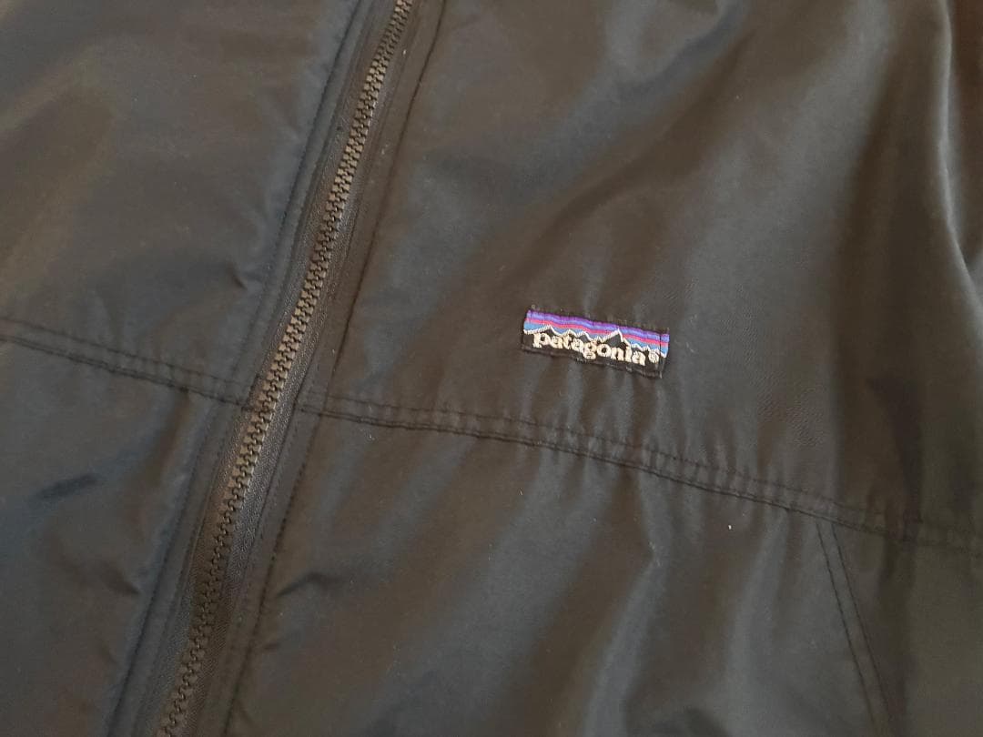 80s USA製 Patagonia シェルドシンチラ ブラック L