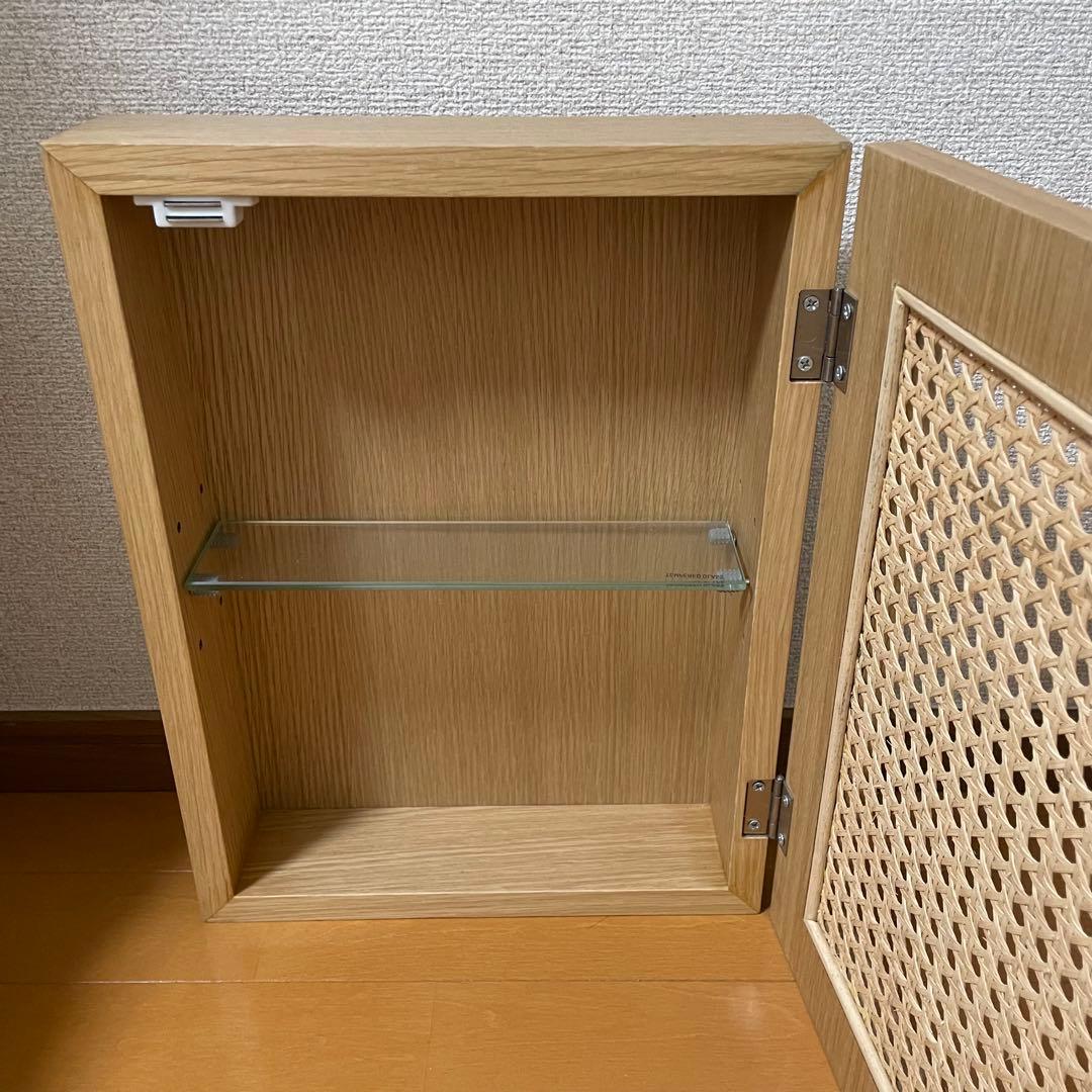 ラタン コスメボックス 韓国インテリア