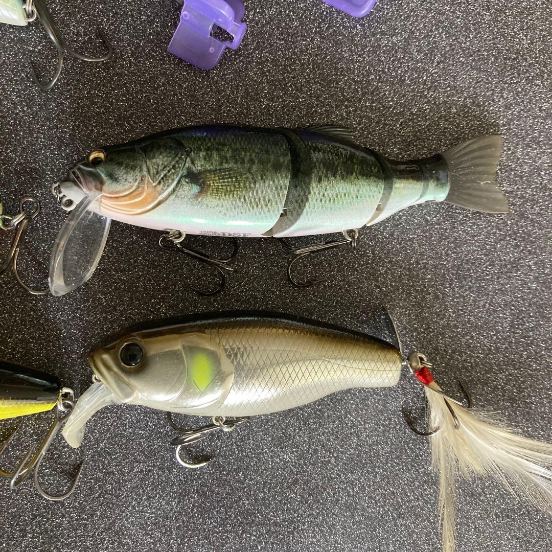 ビッグベイト系、マグナムクランク系等の大きめルアー 17点セット