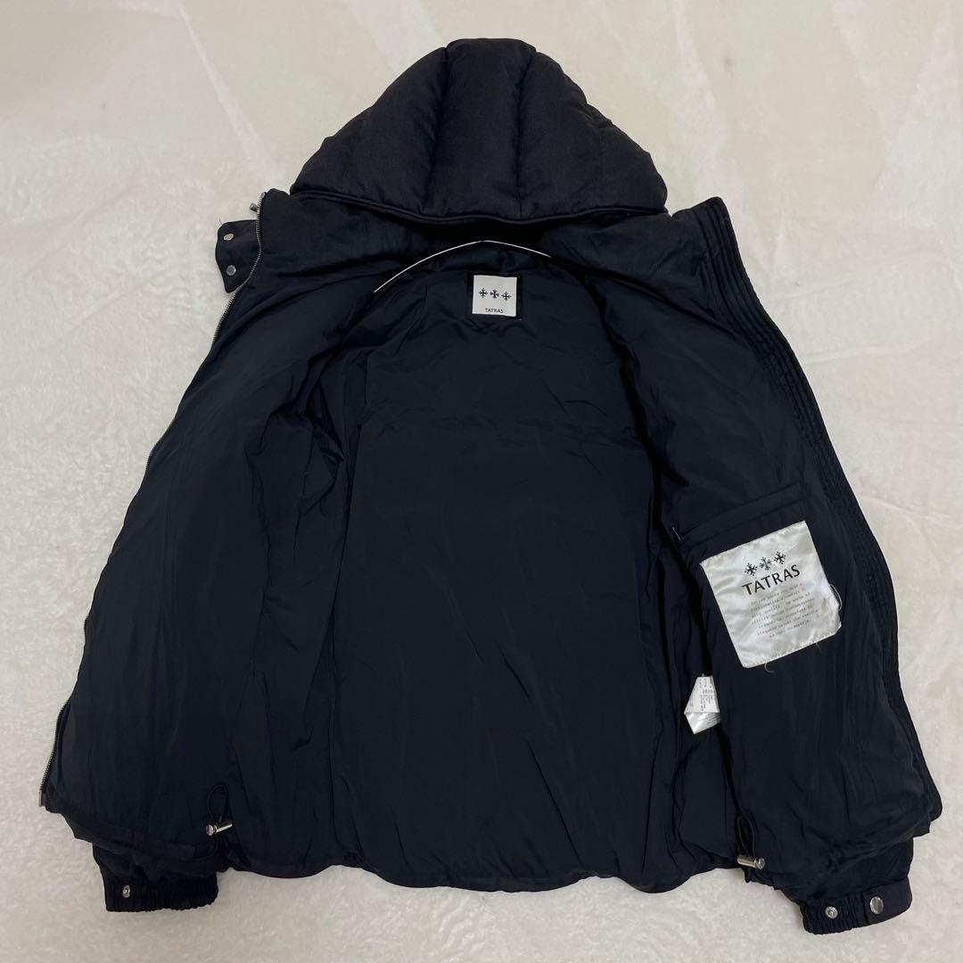 【美品】タトラス ドミツィアーノ ダウンジャケット チャコールグレー M