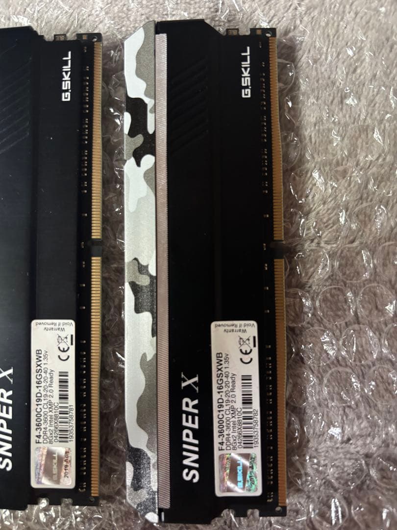 G.SKILL SNIPER X DDR4 3600MHz 16GB(8G×2)