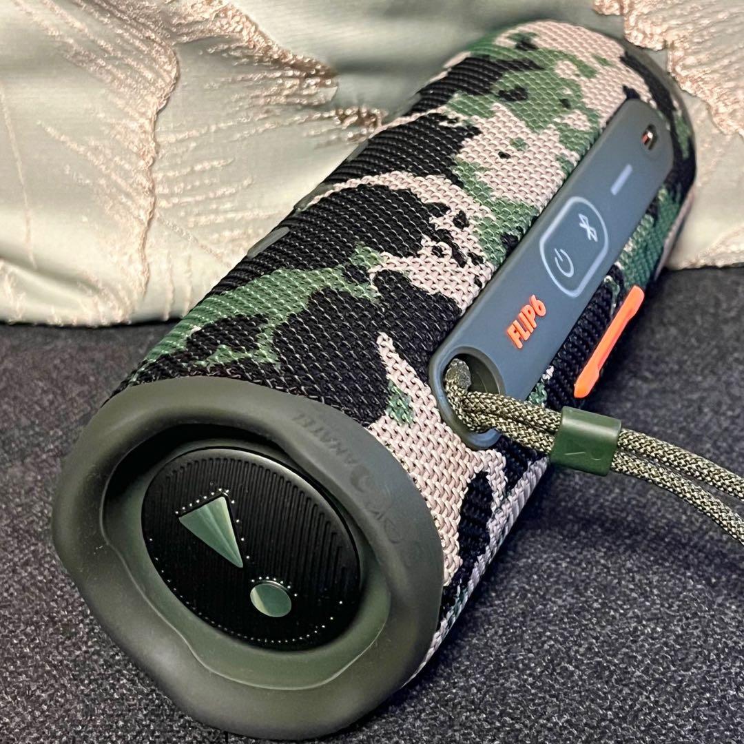 【美品】JBL FLIP6 迷彩色(スクワッド)