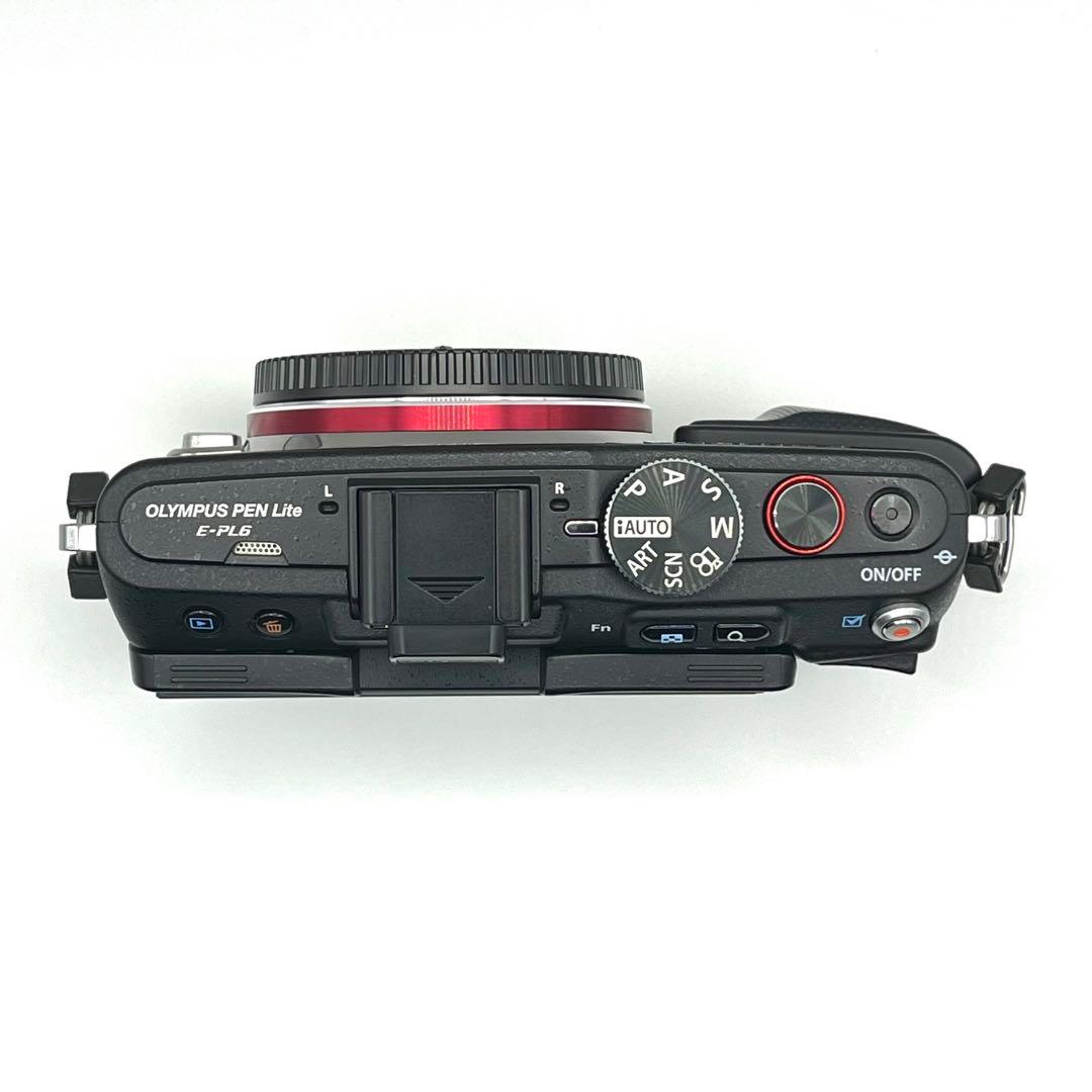 OLYMPUS オリンパス PEN Lite E-PL6 ブラック ボディ本体