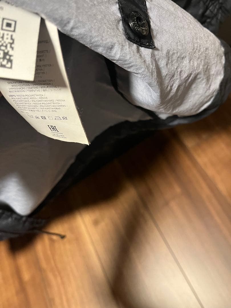 ストーンアイランド 3L MENBRANA ロング ジャケット ガーメントダイ