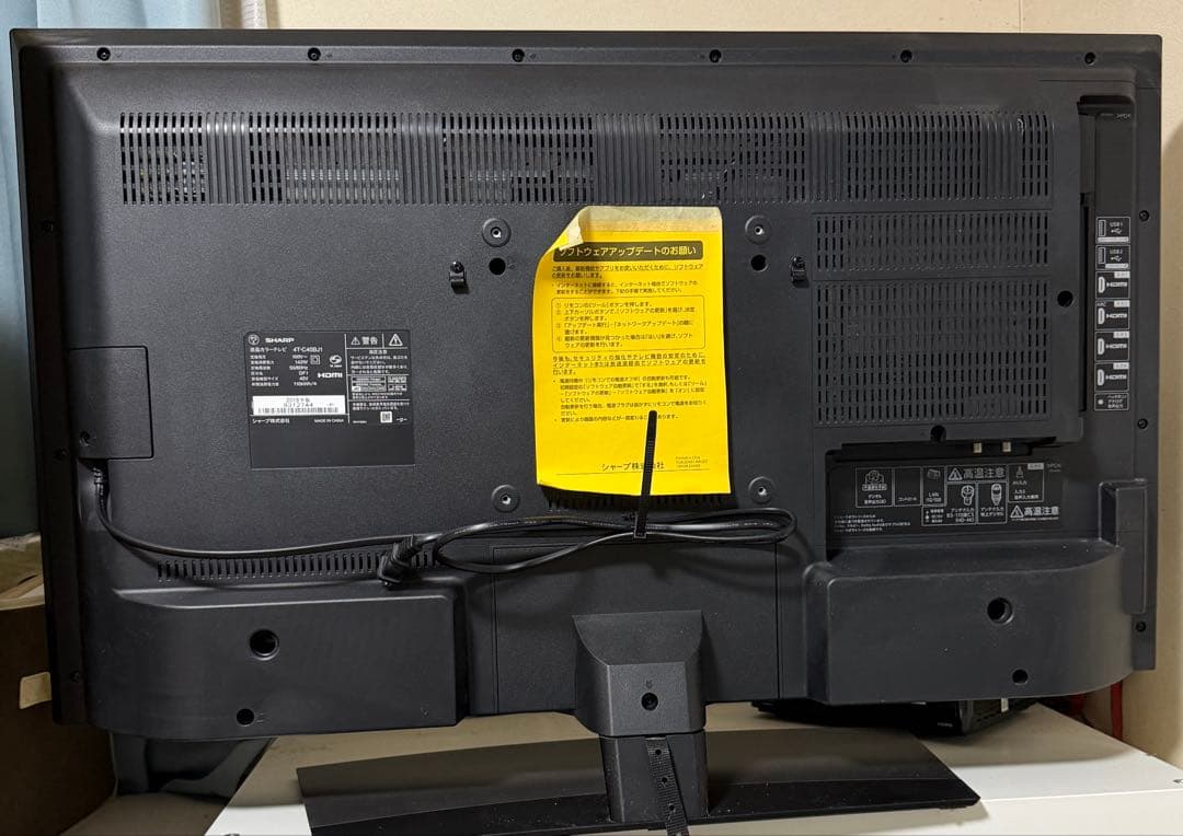 期間限定　SHARP AQUOS40型 4K液晶テレビ 4T-C40BJ1