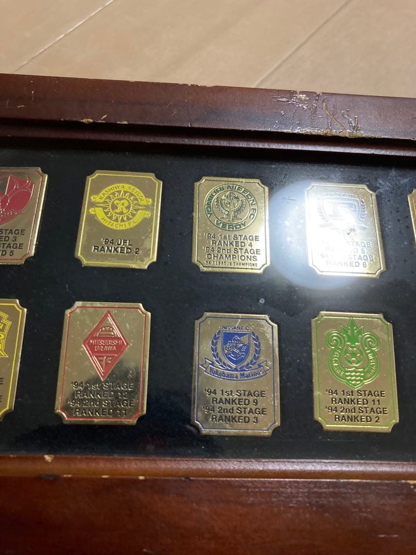 希少！激レア！Jリーグ⚽️1995年♪カテゴリーワン♪ピンズ？プレート？サッカー⚽️