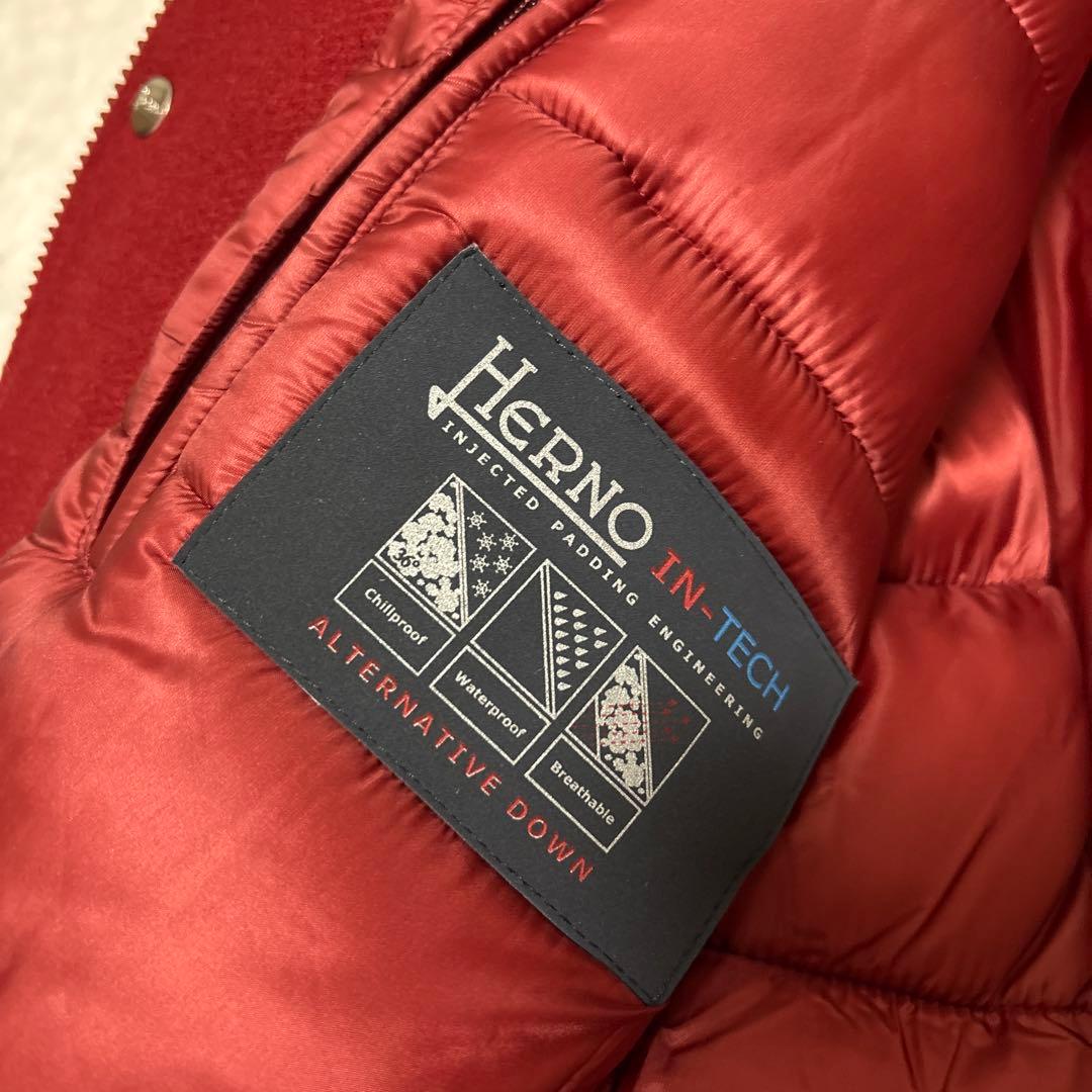 HERNO IN-TECH ヘルノ　ダッフルコート　切替　サイズ50