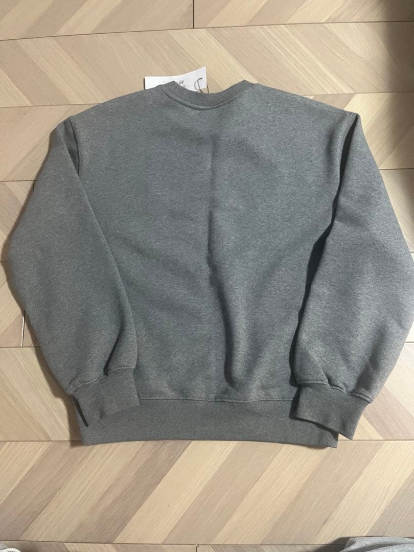 【新品】メゾンキツネ MASION KITSUNEスウェットトレーナー グレーS