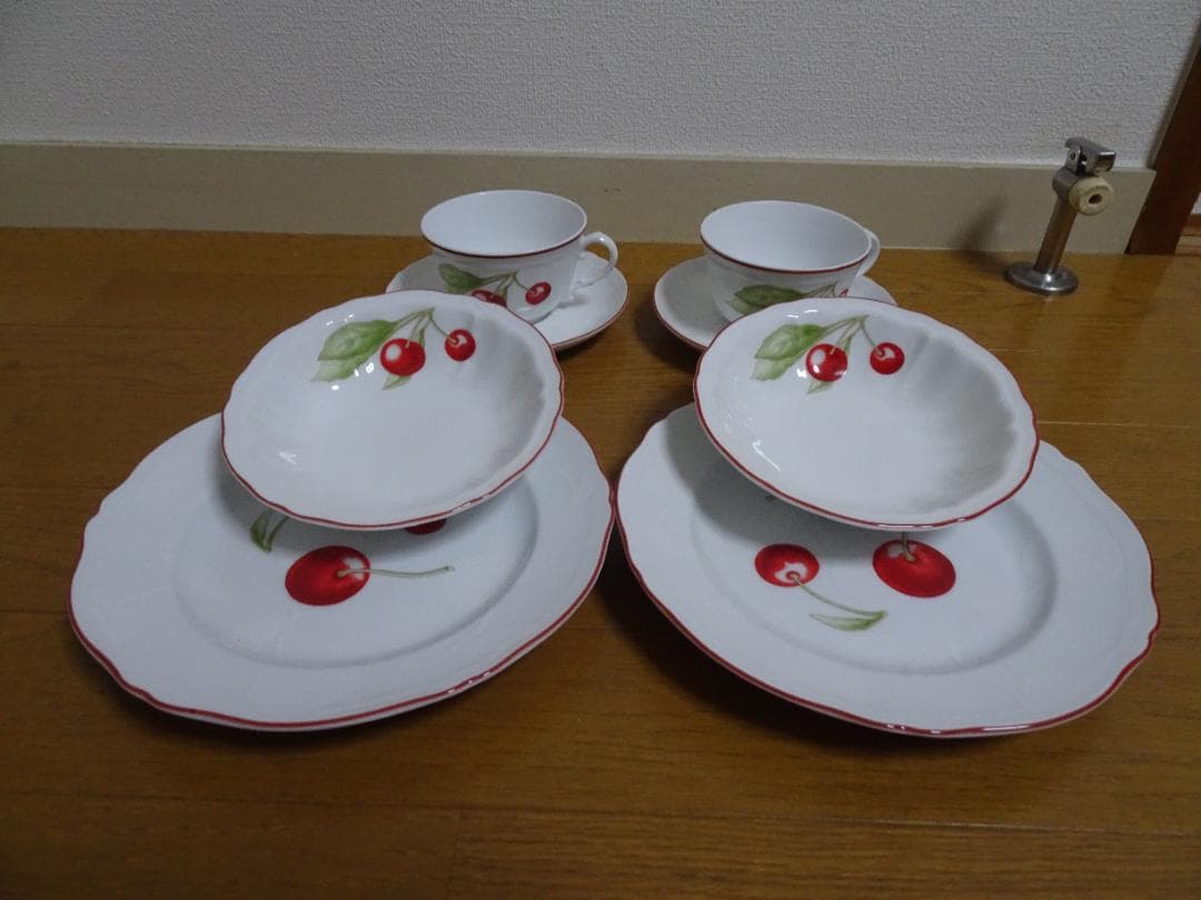Richard Ginori 食器セット チェリー柄 de-5