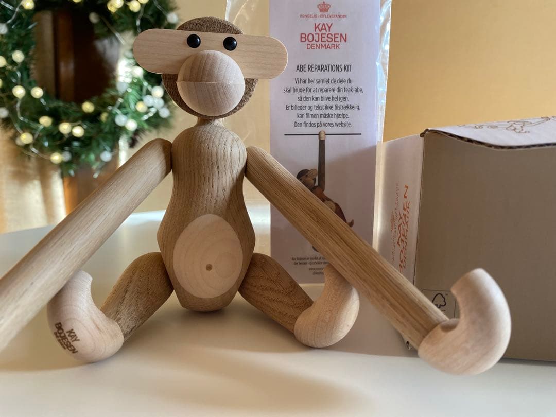 モンキーSメープル　Monkey Small　Kay Bojesen