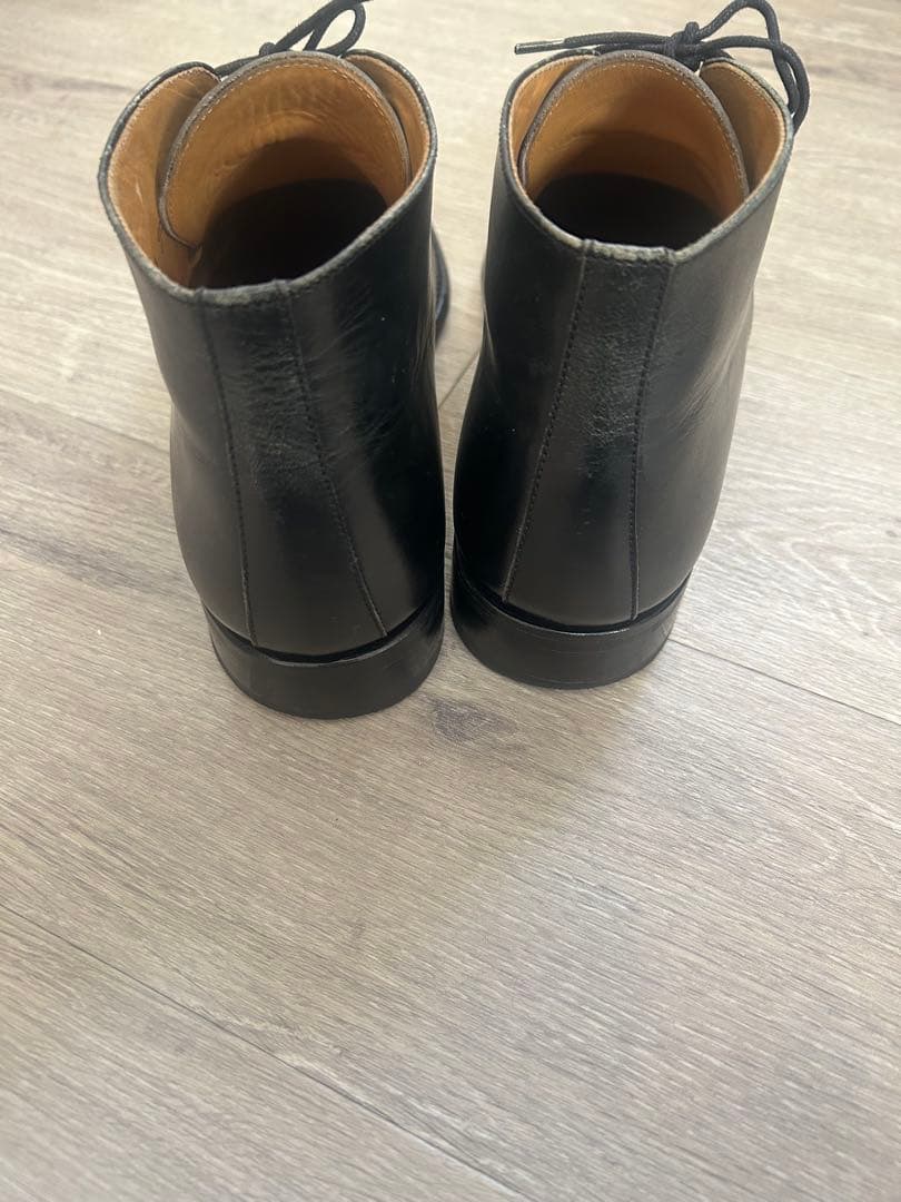 Berwick ブラック チャッカブーツ