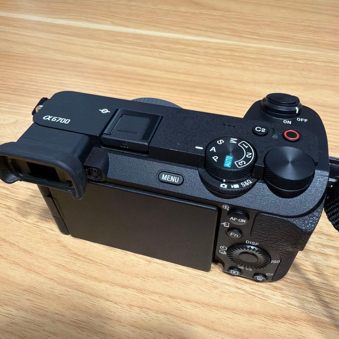 【美品/撮影649枚】α6700 レンズキット　ILCE-6700M