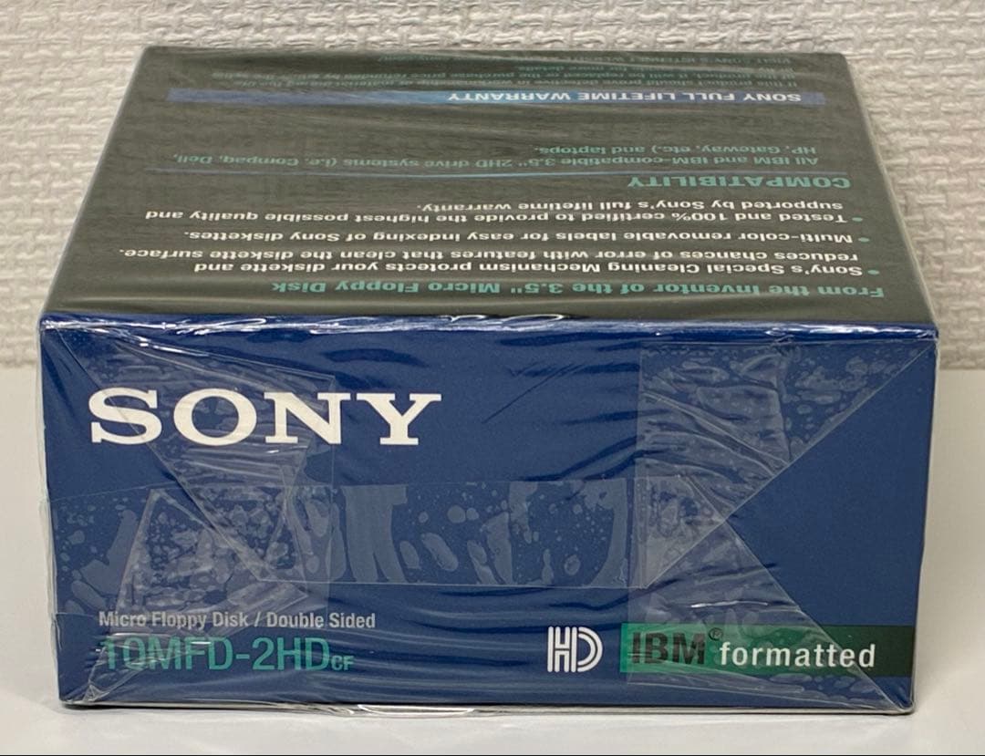 未開封 SONY フロッピーディスク 10枚入り 5箱 10MFD-2HD