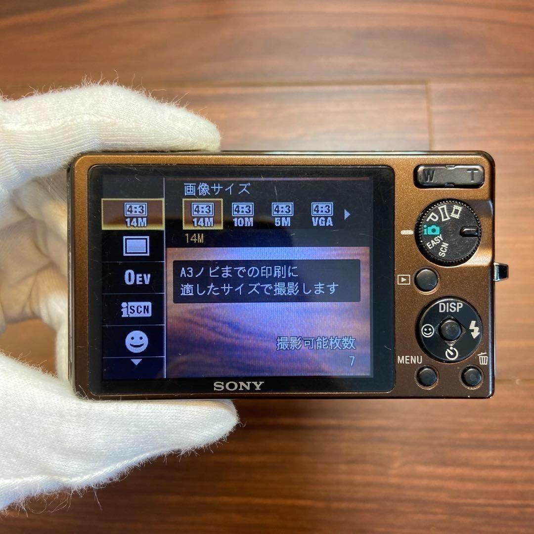 SONY Cyber-shot DSC-W380W デジカメ 3058