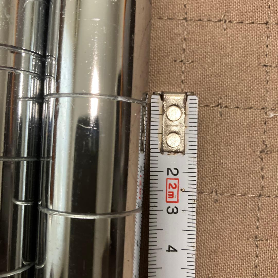 メタルラック キャスター付W120×D46×H155 4段 スチールラック 頑丈