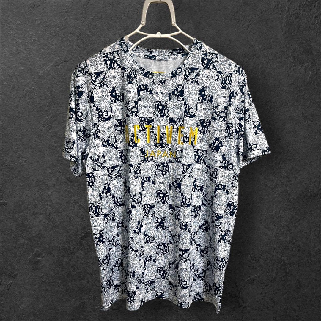 アクティブーム　アンダーウェア　Tシャツ 2枚セット　ペイズリー柄　XL 野球