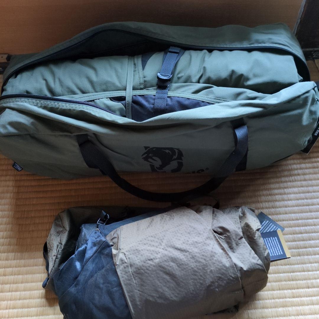 OneTigris ポリコットンT/C 煙突テント＋メッシュテント付