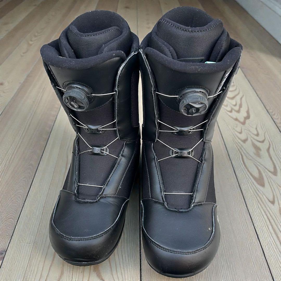 24-25最新モデル✨使用頻度少❣️K2 MARKET 27.5cm スノボブーツ