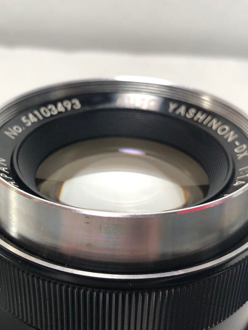 YASHICA YASHINON DX 50mm f1.4 m42マウント
