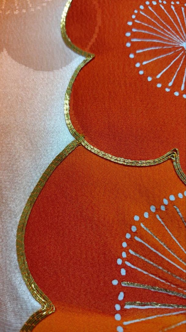 RK572子供着物3歳前後用非常に綺麗美品着丈97センチ裄丈46センチ