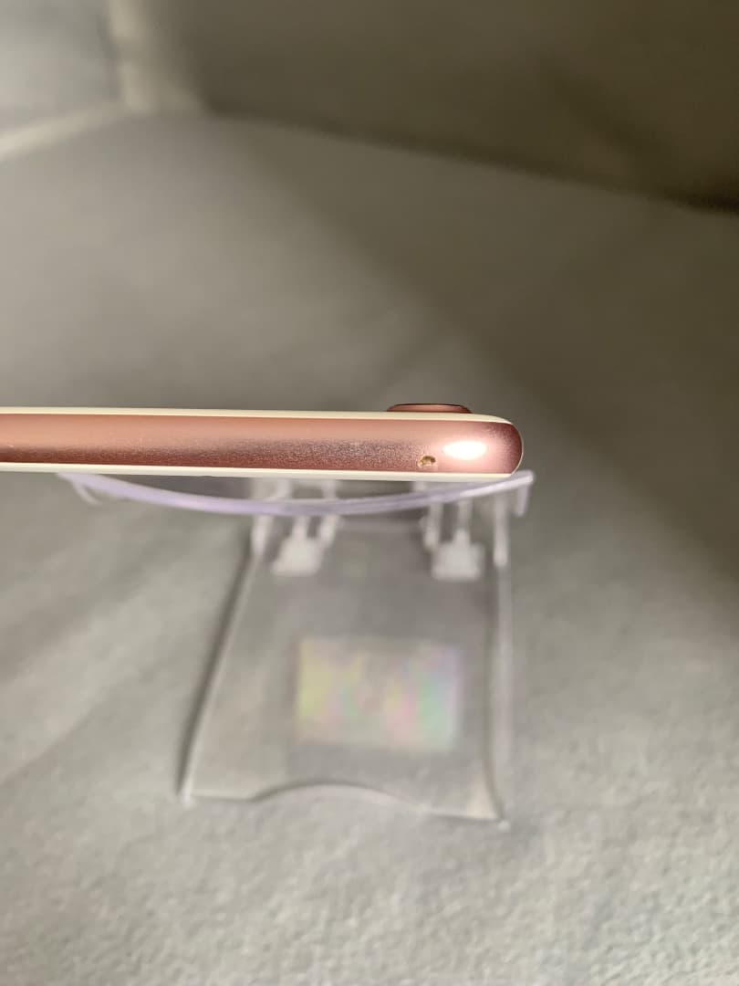 美品　国内版　SIMフリー　iPhone7 128GB ローズゴールド色