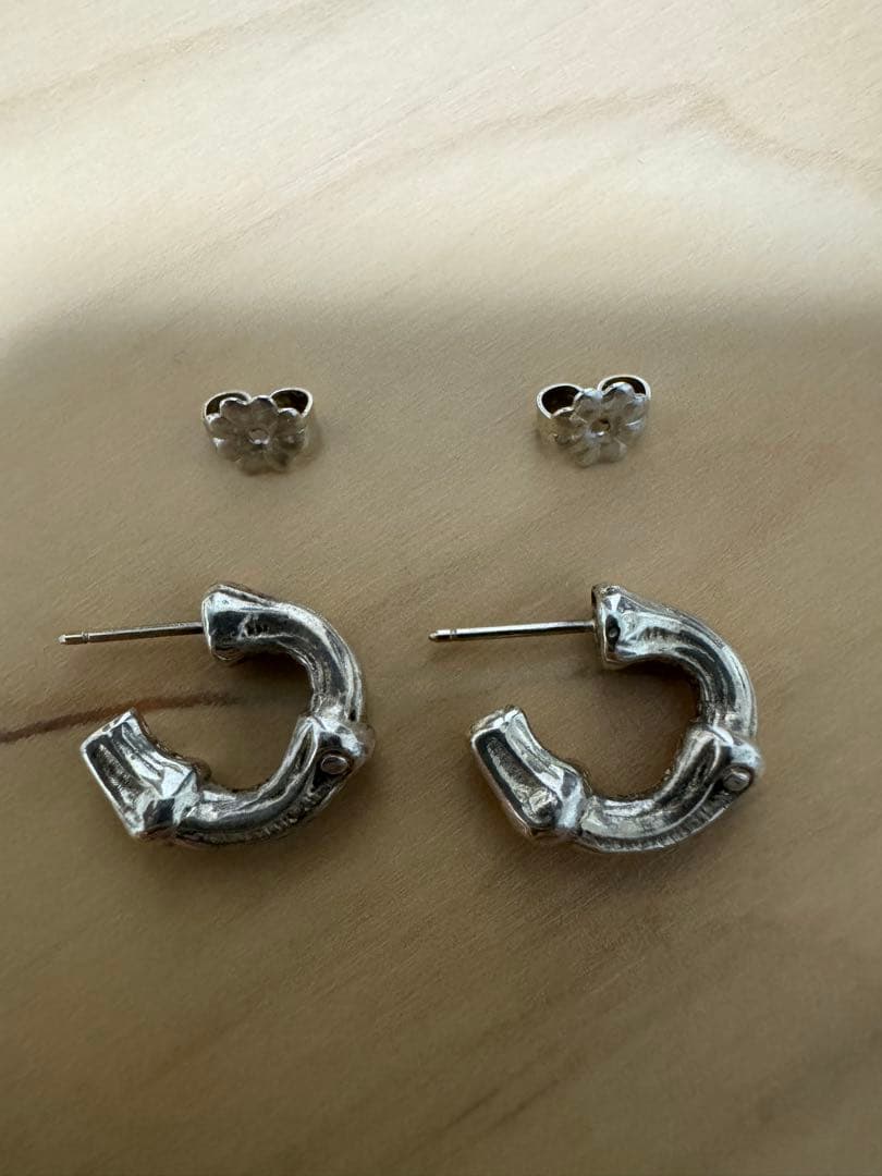 ティファニーバンブーピアス　Sサイズ