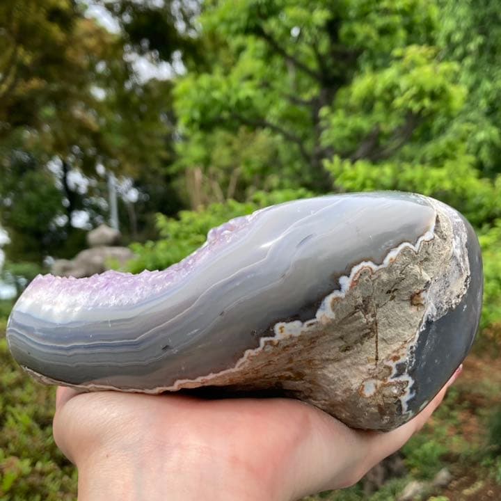 アメジスト 原石 ハート