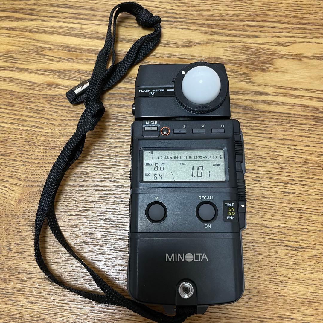 MINOLTA FLASH METER　Ⅳミノルタ フラッシュメーター4