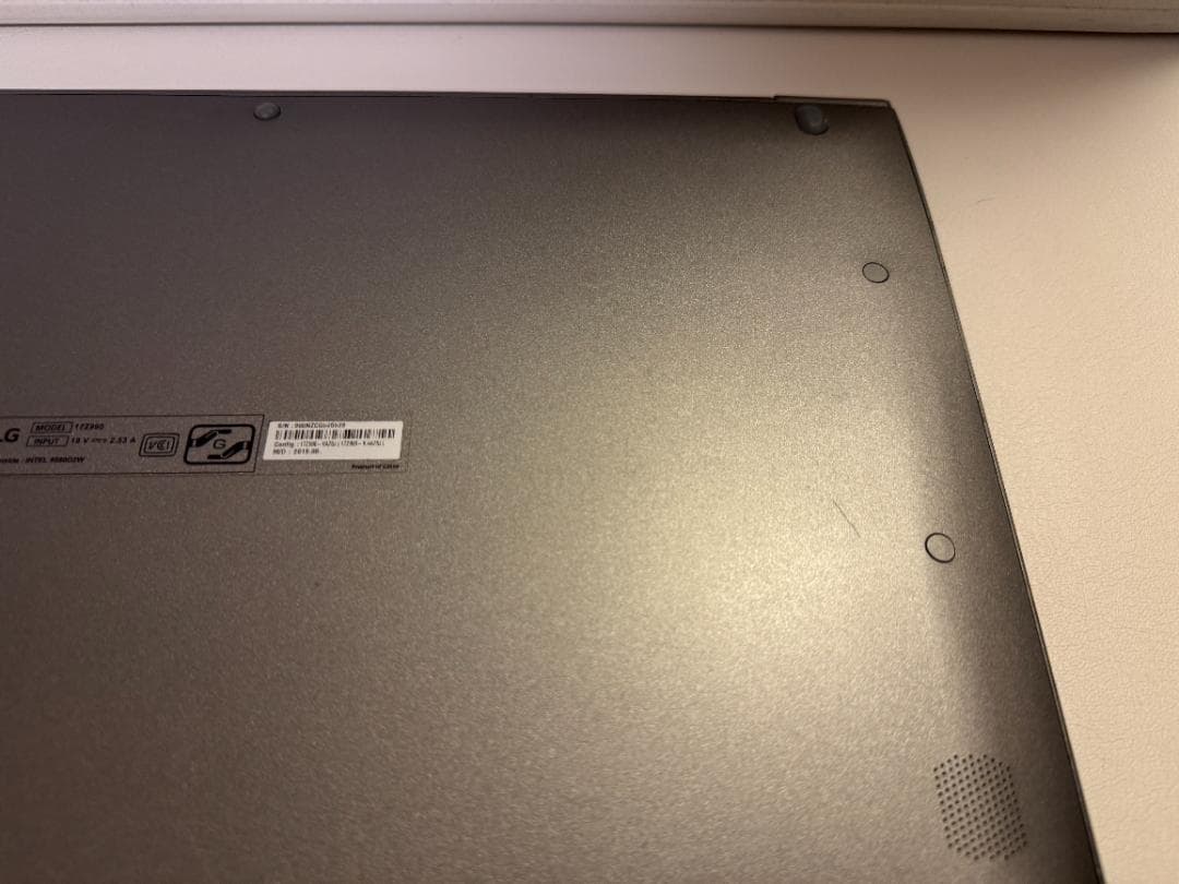 【訳あり品】ノートパソコン LG gram 17Z990-VA76J