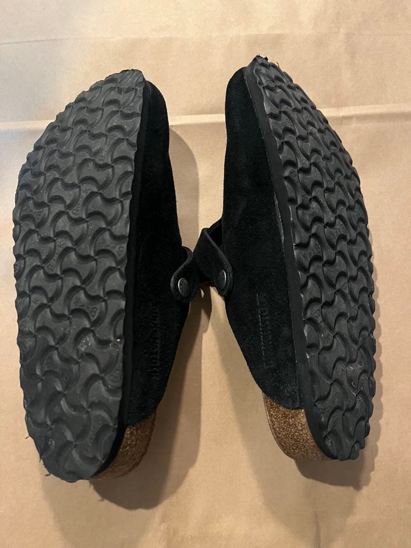 Birkenstock ブラック サボサンダル 38 箱あり