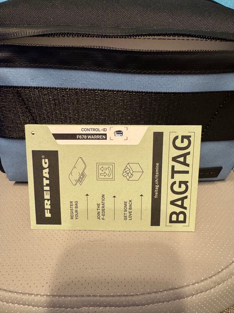 FREITAG（フライターグ）　F670 WARREN スカイブルー