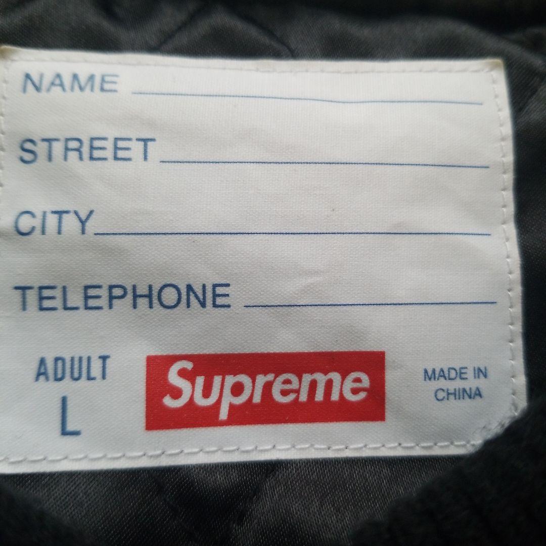 Supreme スタジャン ブラック L