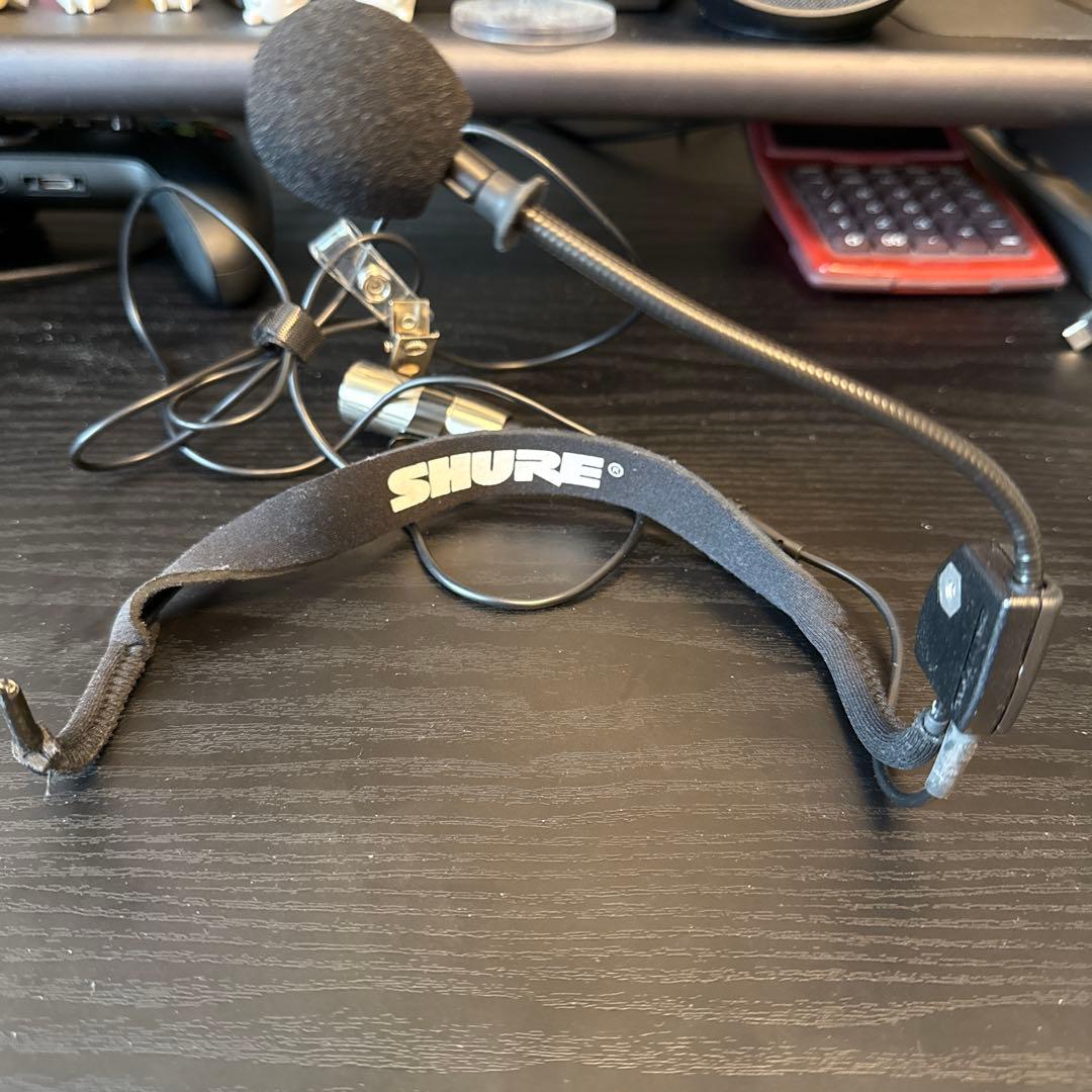 SHUREイヤホンマイク等、配信セット