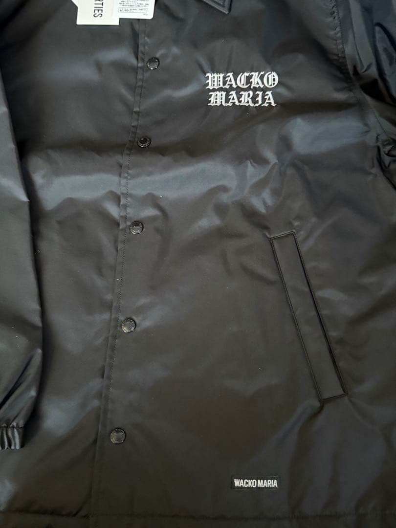 WACKO MARIA コーチジャケット ワコマリア BLACK L COACH