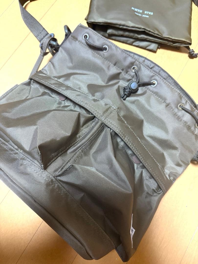PORTER × HYKE FW25 ツールバッグ ブラウン