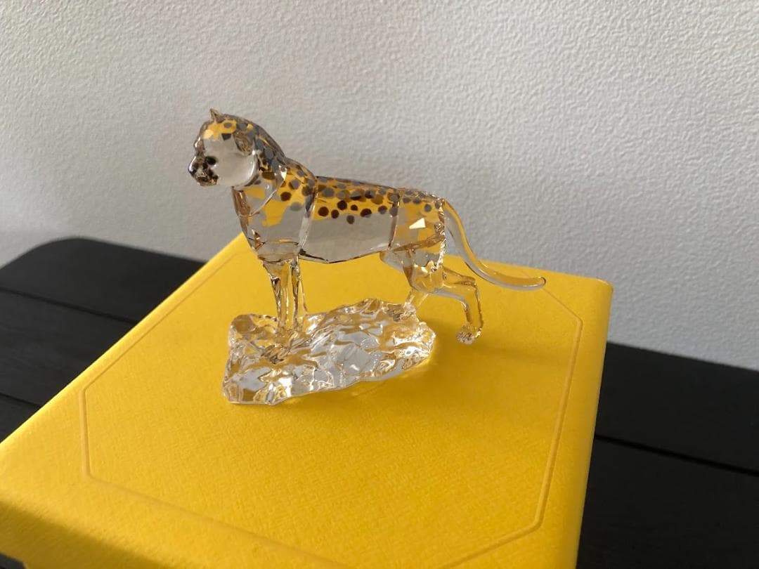 Swarovski　SCS チーター ベイビー　置物