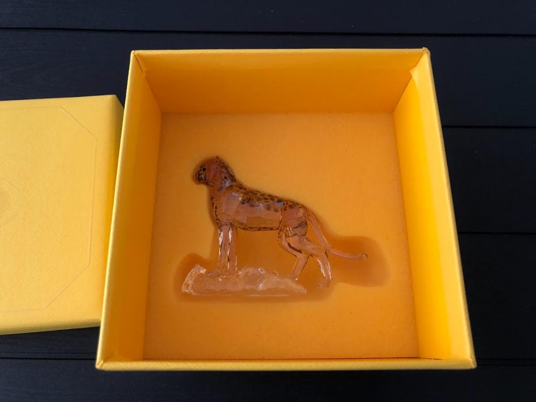 Swarovski　SCS チーター ベイビー　置物