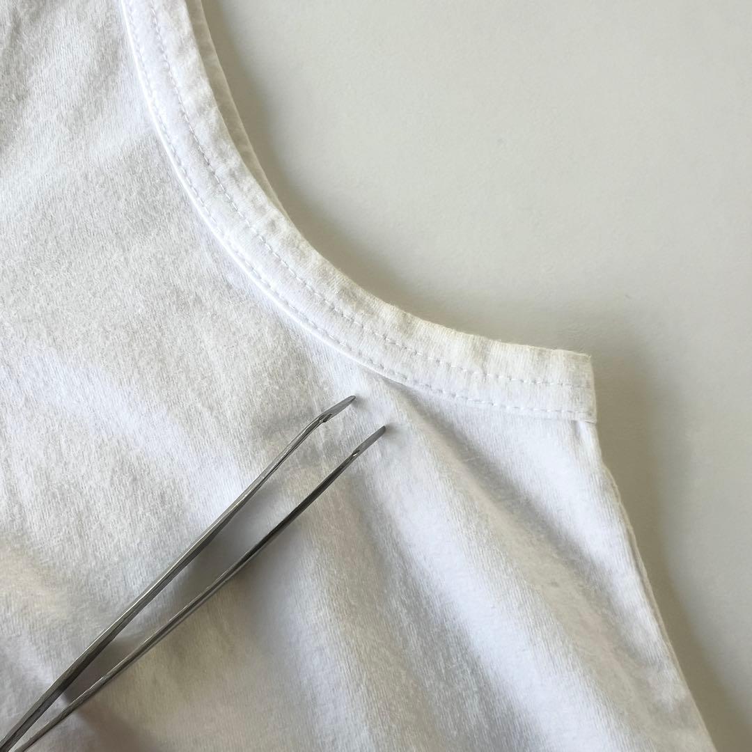 ジュンヤワタナベ チュニック 蝶 刺繍 ホワイト