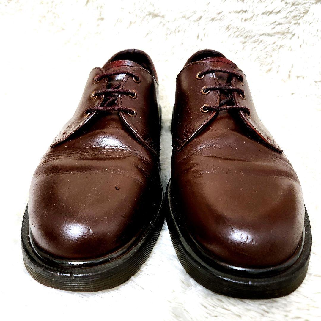 ドクターマーチン　本革　3ホール　シューズ　ブラウン　UK9　28.0cm
