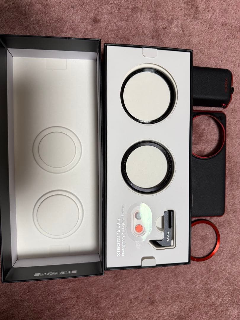 Xiaomi 15 Ultra シルバークローム フォトグラフィーキット 512